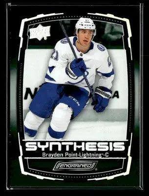 2023-24 Upper Deck Engrained #S-12 Brayden Point Synthesis - Hockey Card Single