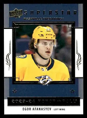 2023-24 Upper Deck #HR66 Egor Afanasyev Honor Roll - Hockey Card Single