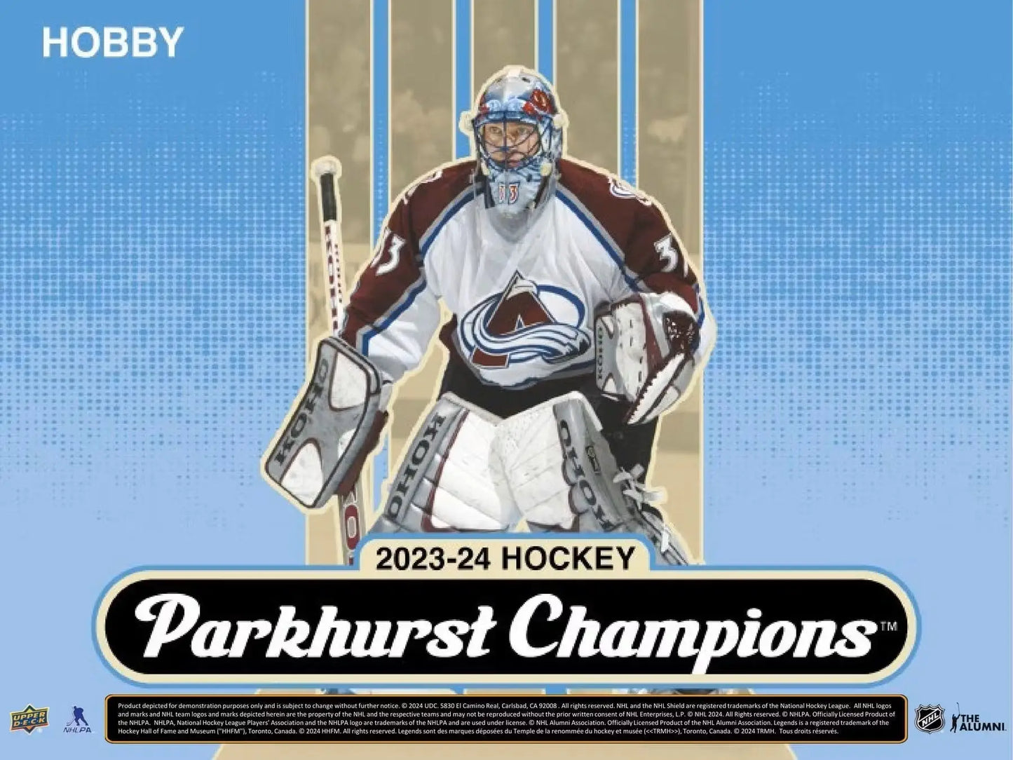 2023-24 Upper Deck Parkhurst Champions Hockey Hobby Box | Columbia Sports Cards - Sports Card Hobby Boxes