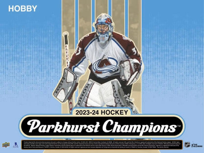 2023-24 Upper Deck Parkhurst Champions Hockey Hobby Box | Columbia Sports Cards - Sports Card Hobby Boxes