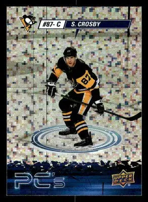 2023-24 Upper Deck #PC-5 Sidney Crosby PC’s Sparkle - Hockey Card Single