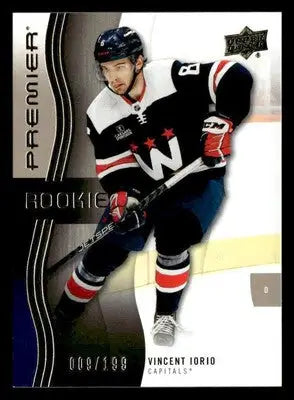 2023-24 Upper Deck Premier #102 Vincent Iorio Bronze #/199 - Hockey Card Single