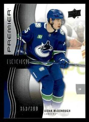2023-24 Upper Deck Premier #116 Aidan McDonough #/399 - Hockey Card Single