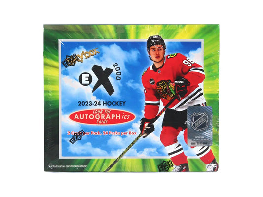 2023-24 Upper Deck Skybox E-X 2000 Hockey Hobby Box - Sports Card Hobby Boxes