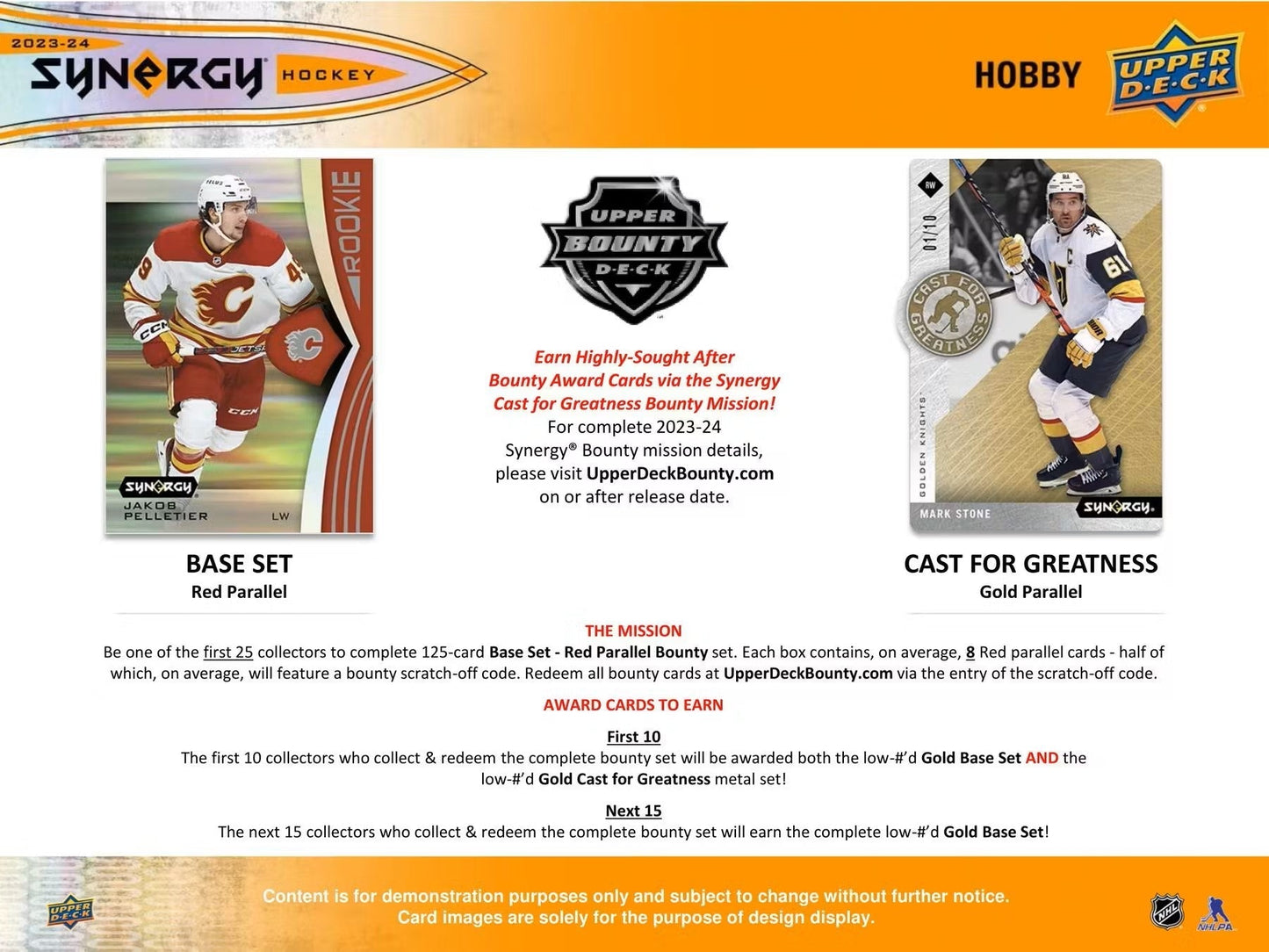 2023/24 Upper Deck Synergy Hockey Hobby Box | Columbia Sports Cards