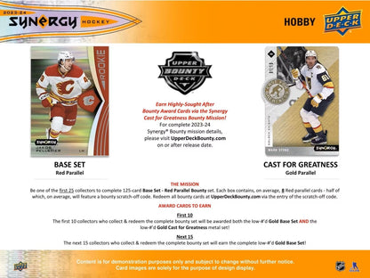 2023/24 Upper Deck Synergy Hockey Hobby Box | Columbia Sports Cards
