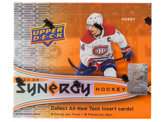 2023/24 Upper Deck Synergy Hockey Hobby Box | Columbia Sports Cards