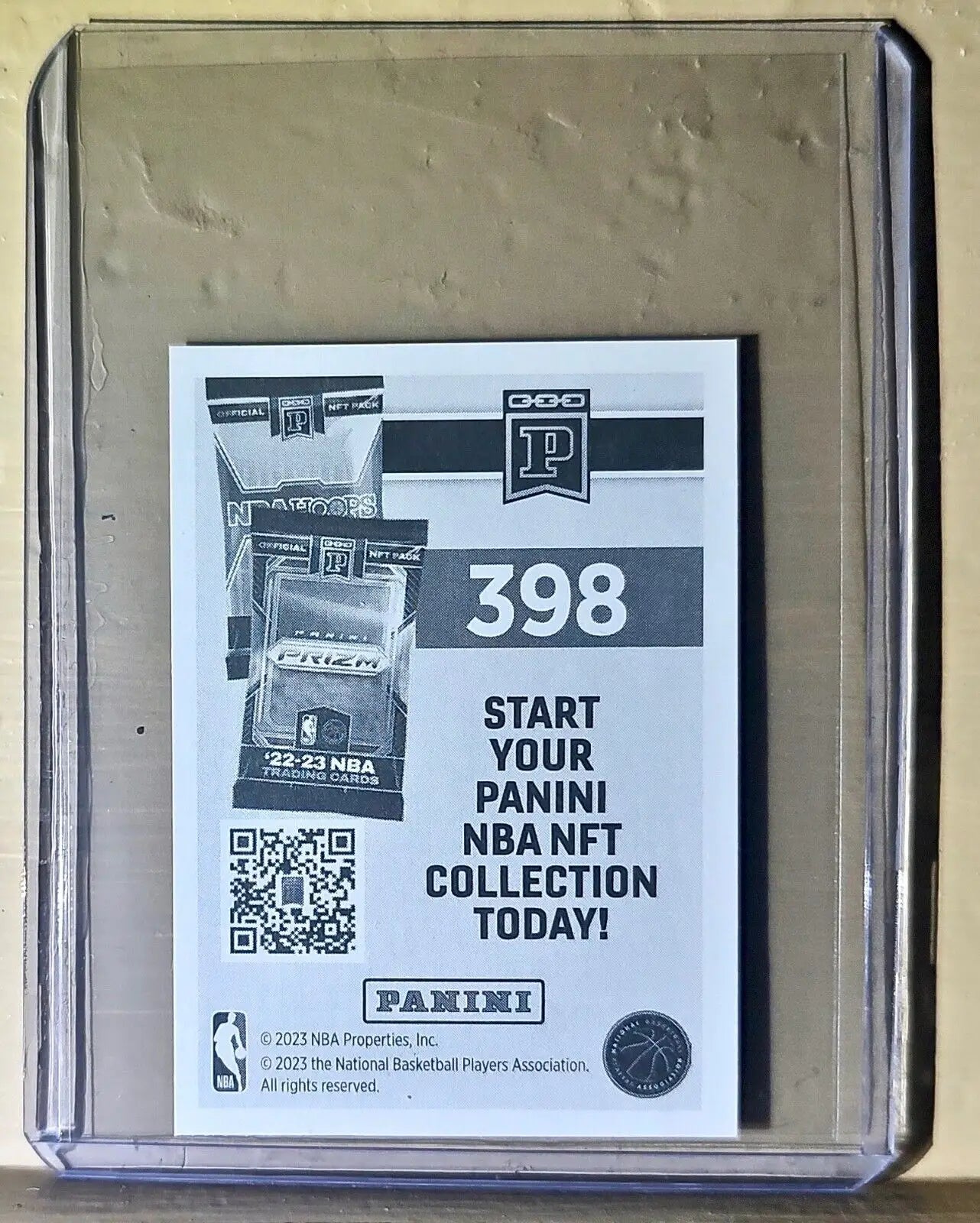 2023-24 Zion Williamson Panini NBA Basketball #398 Sticker New Orleans Pelicans - Basketball Card Single