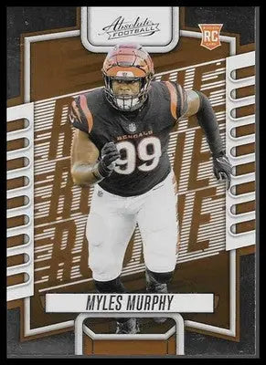 2023 Absolute #159 Myles Murphy Retail Cincinnati Bengals Rookie DE