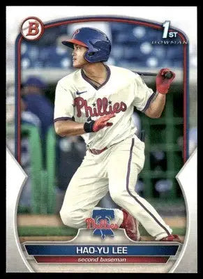 2023 Bowman 1st Hao-Yu Lee #BP-52 1st Bowman Baseball - Baseball Card Single