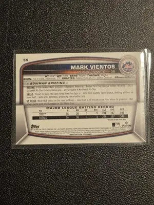 2023 Bowman #55 Mark Vientos - Baseball Card Single