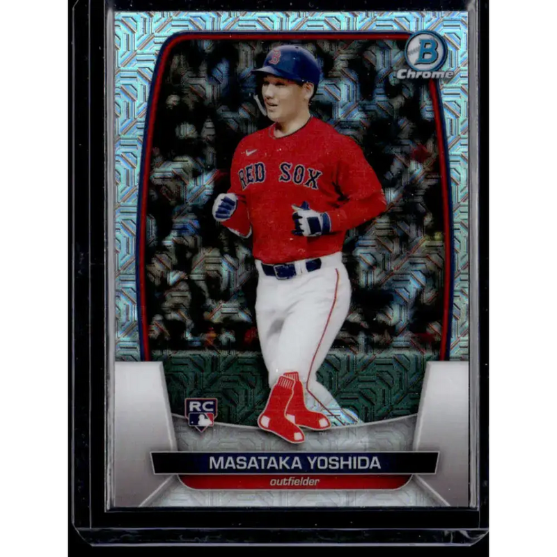 2023 Bowman #58 Masataka Yoshida Mojo Refractors NM-MT - Baseball Card Single