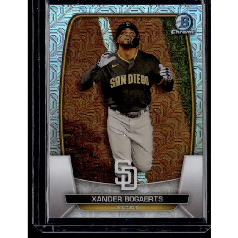 2023 Bowman #7 Xander Bogaerts Mojo Refractors NM-MT - Baseball Card Single