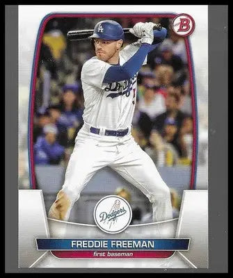 2023 Bowman #82 Freddie Freeman Los Angeles Dodgers – Base Card MLB