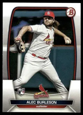 2023 Bowman Alec Burleson #47 RC Baseball - Baseball Card Single