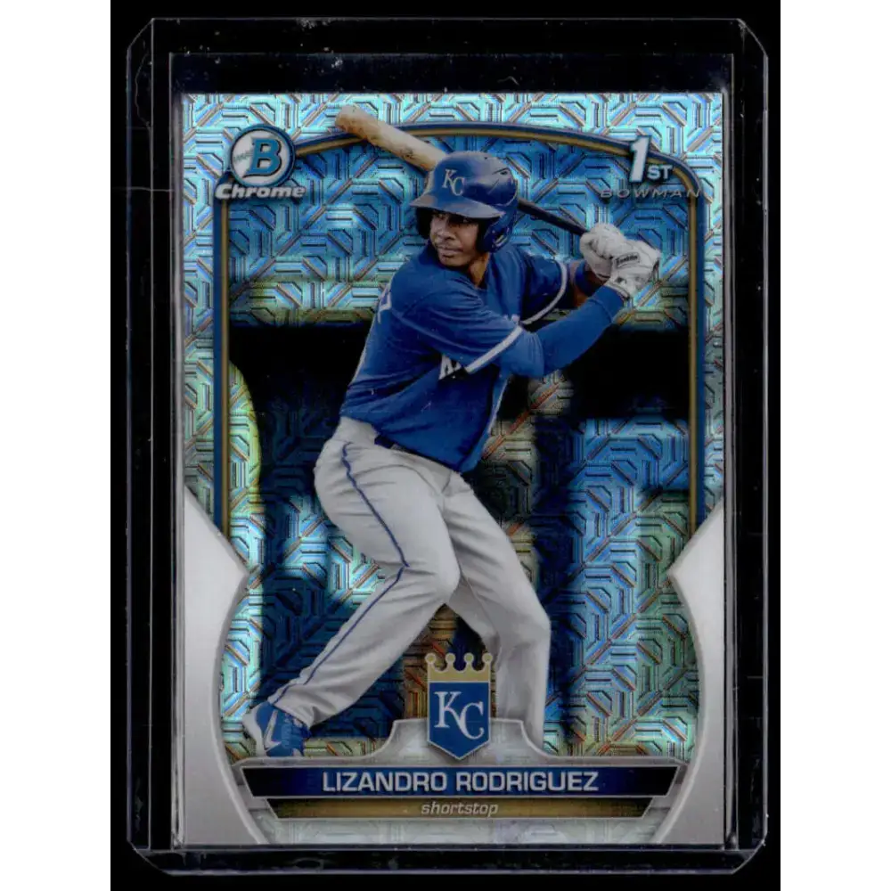 2023 Bowman #BCP-47 Lizandro Rodriguez Chrome Prospects Mojo Refractors NM-MT - Baseball Card Single