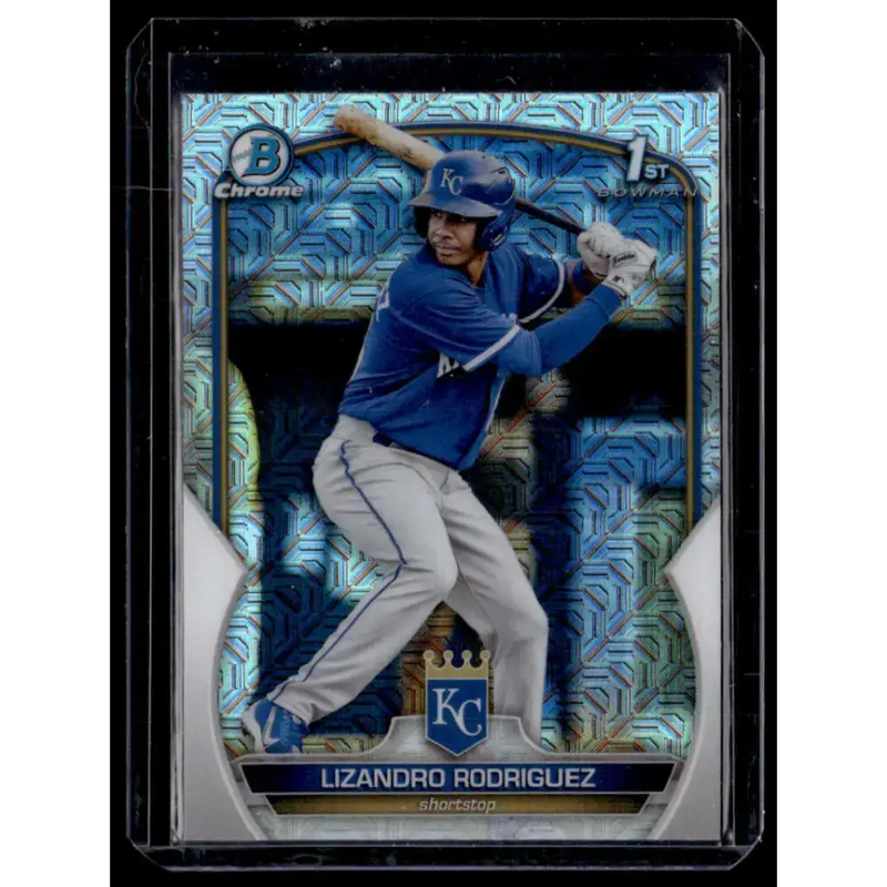 2023 Bowman #BCP-47 Lizandro Rodriguez Chrome Prospects Mojo Refractors NM-MT - Baseball Card Single