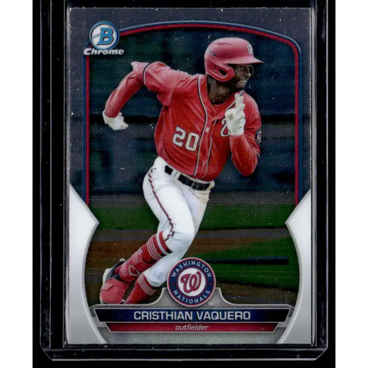 2023 Bowman #BCP-54 Cristhian Vaquero Chrome Prospects NM-MT - Baseball Card Single