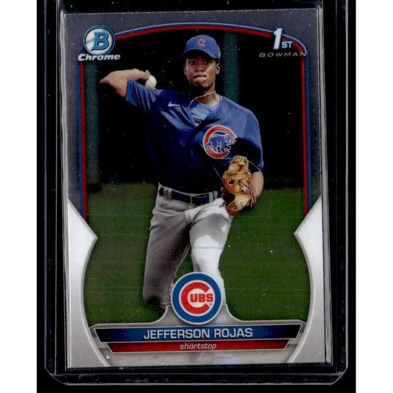 2023 Bowman #BCP-70 Jefferson Rojas Chrome Prospects NM-MT - Baseball Card Single