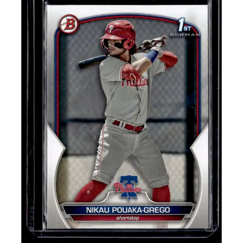 2023 Bowman #BP-89 Nikau Pouaka-Grego Prospects NM-MT - Baseball Card Single