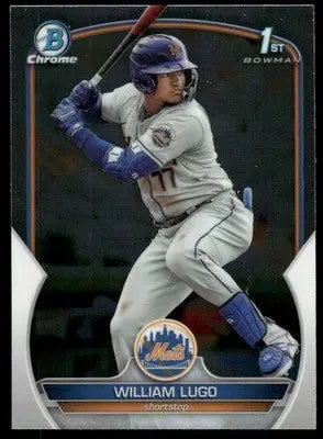2023 Bowman Chrome 1st William Lugo #BCP-141 Baseball - Baseball Card Single