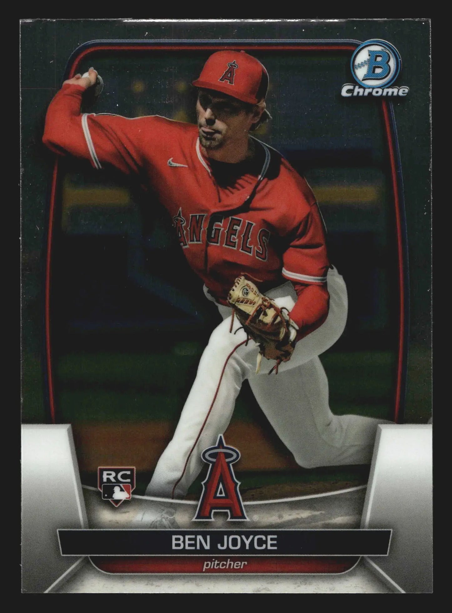 2023 Bowman Chrome #36 Ben Joyce Los Angeles Angels RC