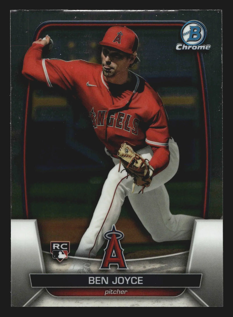 2023 Bowman Chrome #36 Ben Joyce Los Angeles Angels RC