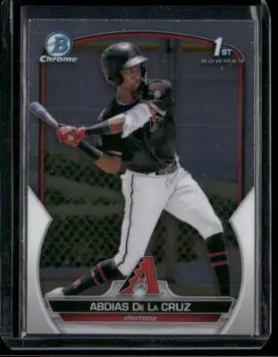 2023 Bowman Chrome Abdias De La Cruz #BCP-34 1st Bowman Baseball - Baseball Card Single