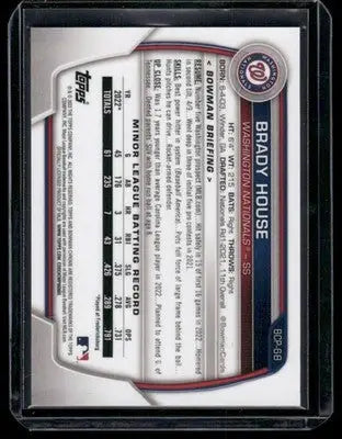 2023 Bowman Chrome Brady House #BCP-88 Refractor 070/399 Baseball - Baseball Card Single