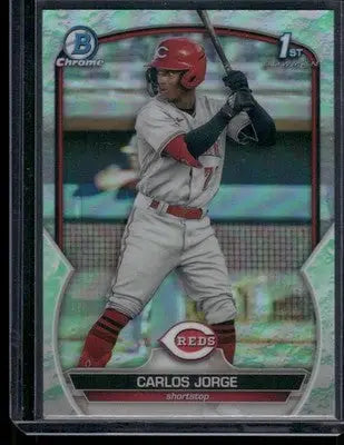 2023 Bowman Chrome Carlos Jorge #BCP-210 Baseball
