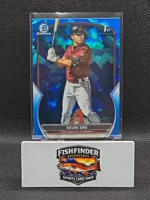 2023 Bowman Chrome Draft Sapphire Edition - Kevin Sim #BDC-16 (RC) - Baseball Card Single