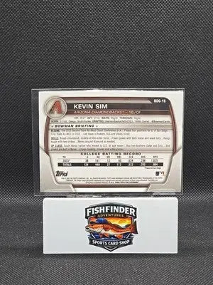 2023 Bowman Chrome Draft Sapphire Edition - Kevin Sim #BDC-16 (RC) - Baseball Card Single