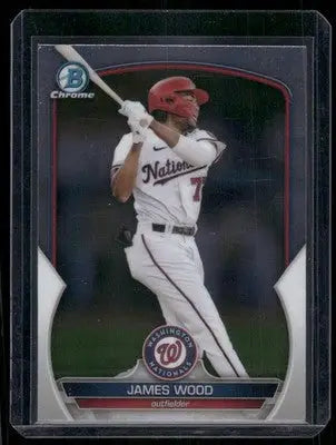 2023 Bowman Chrome James Wood #BCP-29 Baseball - Baseball Card Single