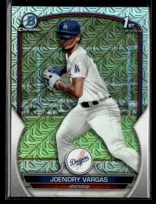 2023 Bowman Chrome Joendry Vargas #BCP-218 Prospects Mojo Refractor Dodgers