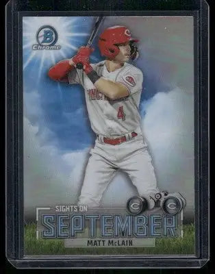 2023 Bowman Chrome Matt McLain #SOS-8 Baseball - Baseball Card Single