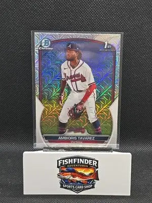 2023 Bowman - Chrome Prospects Ambioris Tavarez #BCP-33 Mojo Refractor (RC) - Baseball Card Single