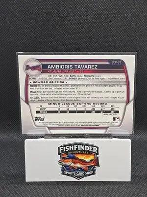2023 Bowman - Chrome Prospects Ambioris Tavarez #BCP-33 Mojo Refractor (RC) - Baseball Card Single