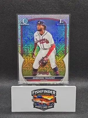 2023 Bowman - Chrome Prospects Ambioris Tavarez #BCP-33 Mojo Refractor (RC) - Baseball Card Single