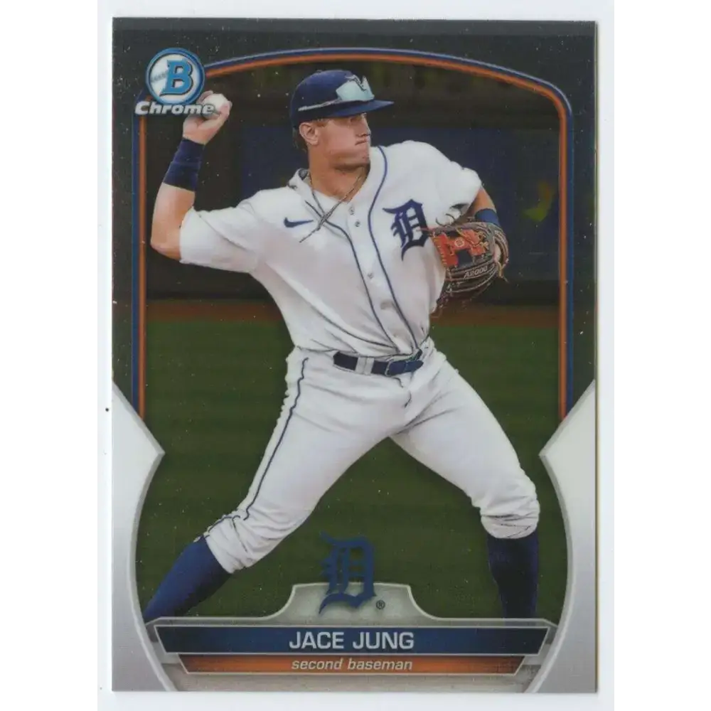 2023 Bowman Chrome Prospects #BCP-53 Jace Jung NM-MT Detroit Tigers Baseball Card - Baseball Card Single