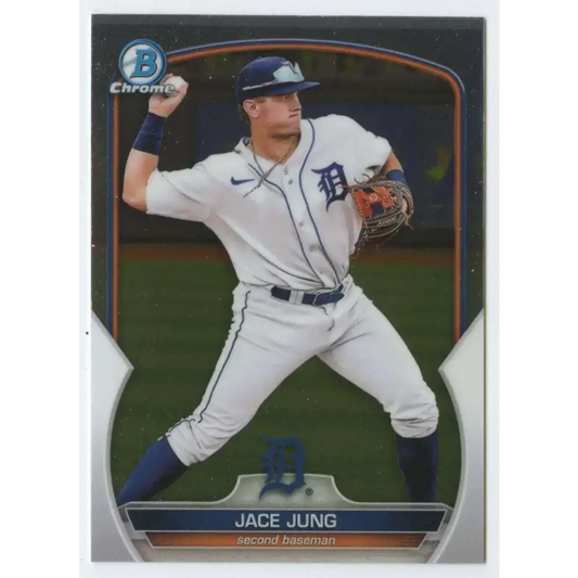 2023 Bowman Chrome Prospects #BCP-53 Jace Jung NM-MT Detroit Tigers Baseball Card - Baseball Card Single