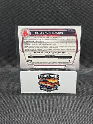2023 Bowman - Chrome Prospects Freili Encarnacion #BCP-117 Mojo Refractor (RC) - Baseball Card Single