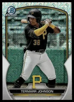 2023 Bowman Chrome Termarr Johnson #BCP-88 Mojo Baseball - Baseball Card Single