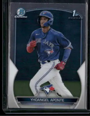 2023 Bowman Chrome Yhoangel Aponte #BCP-110 1st Bowman Baseball - Baseball Card Single