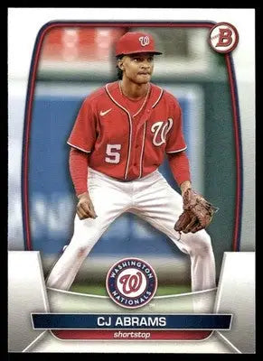 2023 Bowman CJ Abrams #98 Baseball - Baseball Card Single