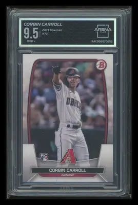 2023 Bowman Corbin Carroll #73 RC Baseball Arena Club 9.5 - Baseball Card Single