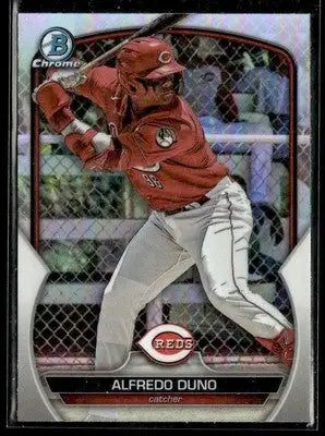 2023 Bowman Draft #BDC-99 Alfredo Duno Chrome Refractor - Baseball Card Single