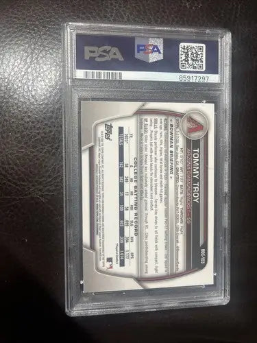 2023 Bowman Draft - Chrome #BDC-103 Tommy Troy PSA 9 - Baseball Card Single