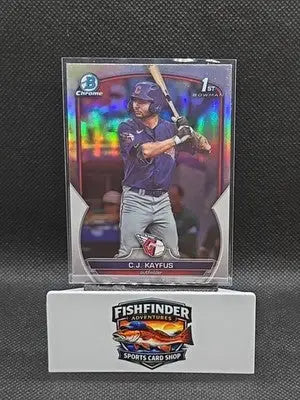 2023 Bowman Draft - Chrome C.J. Kayfus #BDC-101 Refractor (RC) - Baseball Card Single