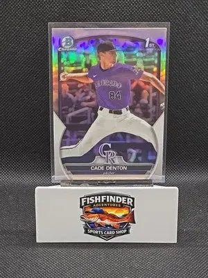2023 Bowman Draft - Chrome Cade Denton #BDC-22 Refractor (RC) - Baseball Card Single
