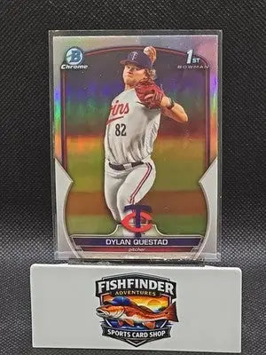 2023 Bowman Draft - Chrome Dylan Questad #BDC-25 Refractor (RC) - Baseball Card Single